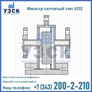 Фильтр сетчатый тип VIII в Чите
